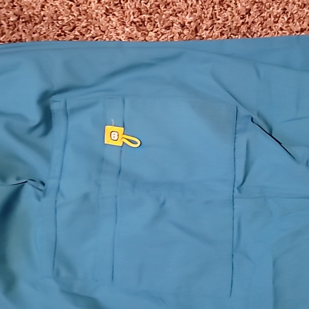 WonderWink Womens Blue Scrubs Pants. NWT - Picture 3 of 4